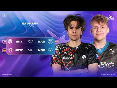 BRUTE vs Barça eSports | Nightbirds vs Heretics Academy | BO3 | EMEA Masters Winter 2026