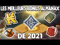 [Dofus] Les meilleurs bonus Almanax de 2021 ! (kamas, xp, drop...)