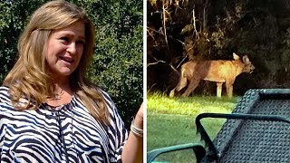 Woman Calls For Help After Spotting Strange Animal In Her Yard, But Nobody Expected To Find This