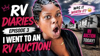 I Went to an RV Auction RV Diaries EP 3