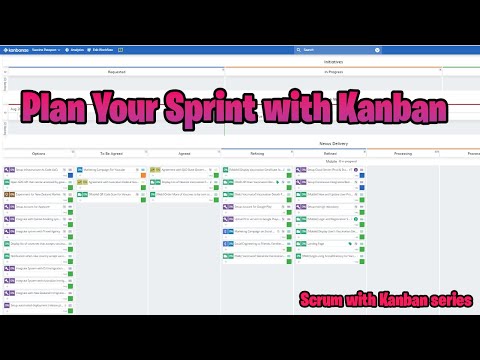 Video: Kas kanbanil on sprint?