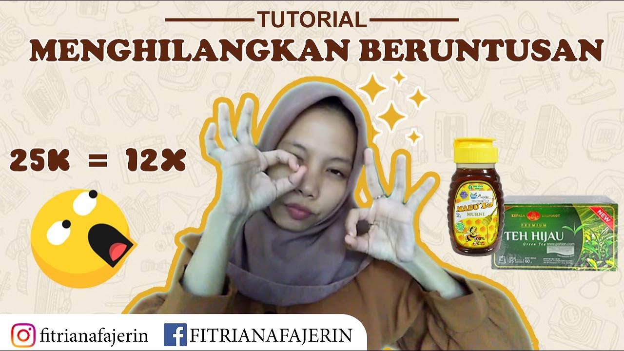 Masker alami penghilang jerawat dan bruntusan, Bahan sangat sederhana