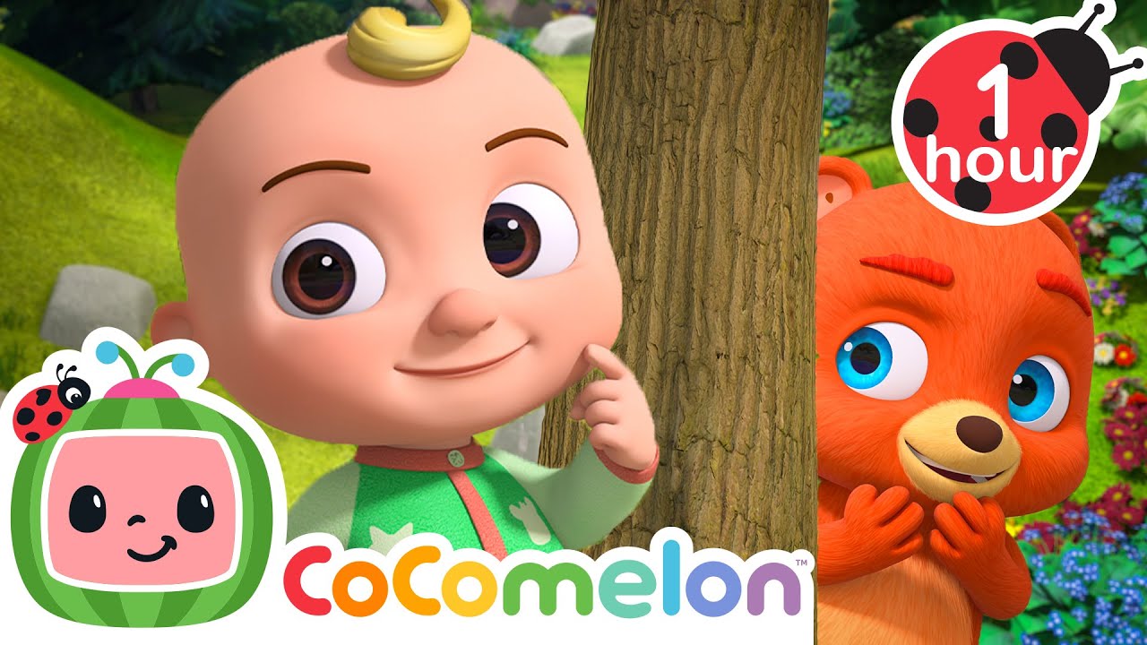 Hide & Seek Song 🙈| CoComelon Animal Time | Animals for Kids