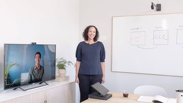 Huddly Canvas - How to share a whiteboard in a Microsoft Teams call