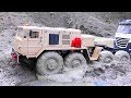 Big RC Adventure! Strong MAZ 537 In Water & Mud! Big new RC Vehicles 2019 In Action!