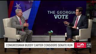 Rep. Carter Joins 11 Alive to Discuss a Potential Run for Senate in 2026