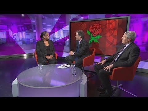 Labour debate: Diane Abbott and Alan Johnson