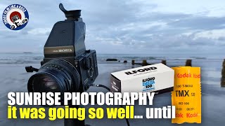 Beautiful Sunrise Photo Shoot and Unexpected Film Issues. Who’s seen this before?