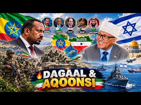 DAGAALKA ITOOBIYA — AQOONSIGA SOMALILAND EE ISRAEL — 5 DAL & QUWADO KALE OO ISKU BAHAYSTAY