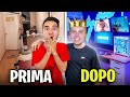 Regalo Una Postazione Da Gaming A Uno Youtuber Famoso e La Rendo Virale Su Instagram!!