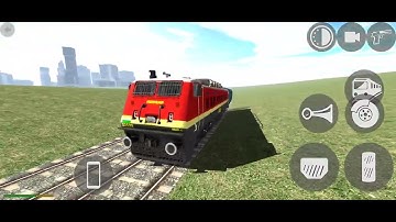Train driving game on fun track/3D android gameplay 