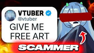 Vtuber SCAMS Artists With Chargebacks Then IMPERSONATES Others When Caught Wealth