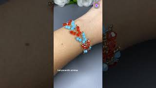 bead bracelet #easy #beadbracelet #diy #braceletmaking #beadjewelry #buterfly