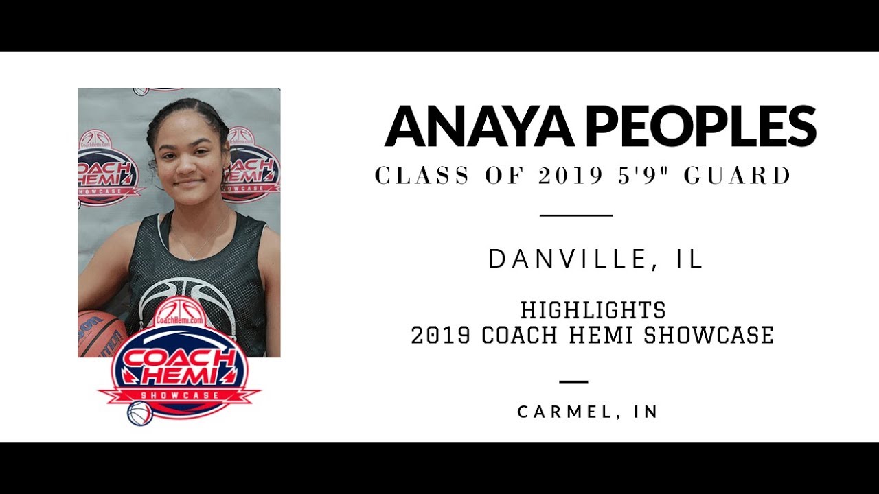 Highlights of Anaya Peoples from the Coach Hemi Showcase
