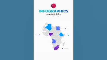 Animated PowerPoint Infographic Map #microsoftpowerpoint #powerpoint #powerpointtemplate