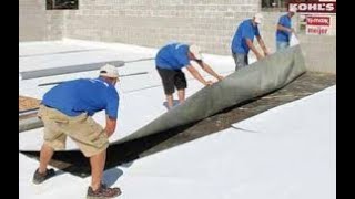 How to Install a TPO roof by GAF on a 7 story building