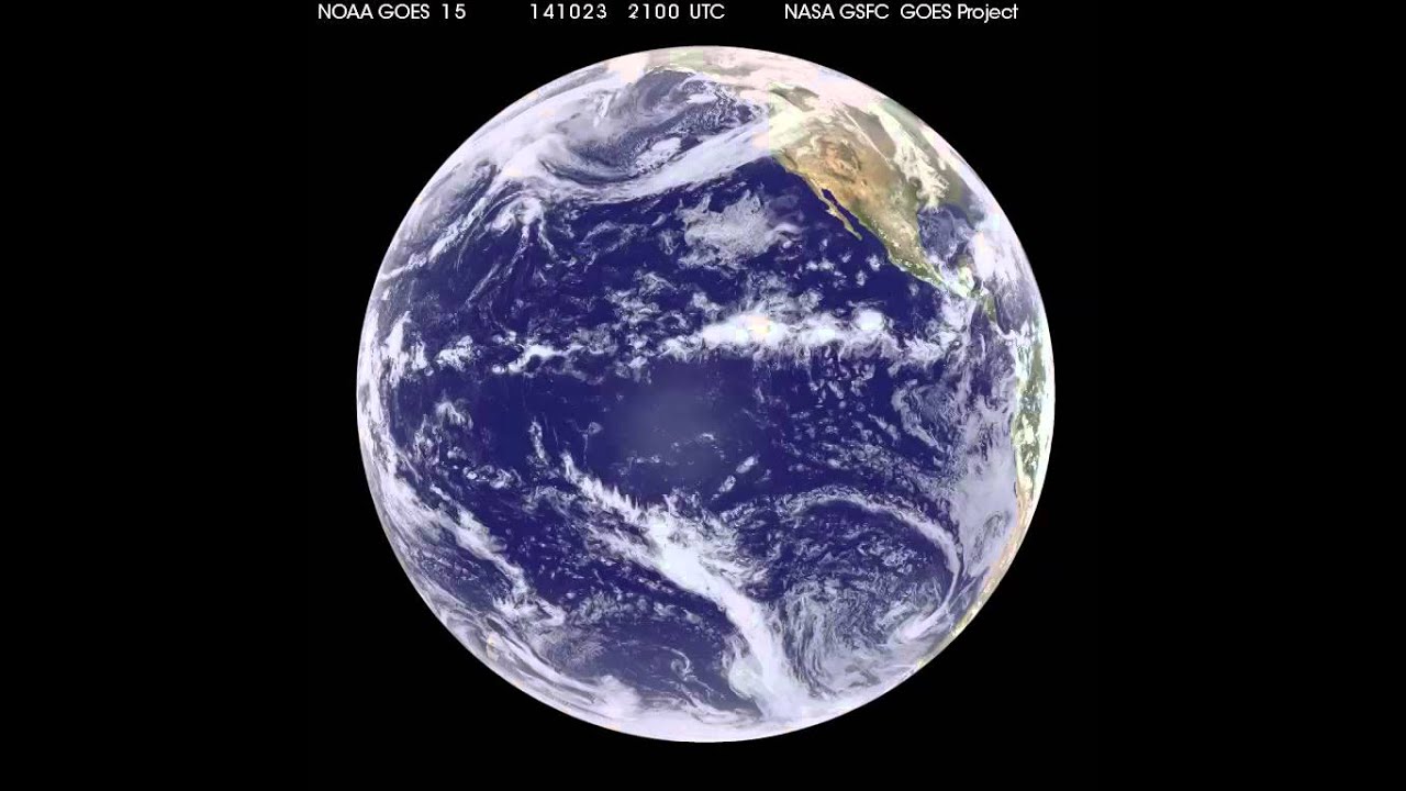 GOES-West Video of Tropical Storm Ana