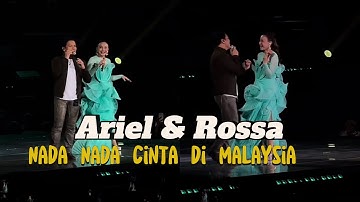 Full Ariel Noah  kejutkan Konser Rossa di Kuala Lumpur