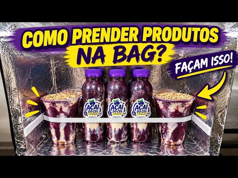 COMO LEVAR PRODUTOS NA BAG, SEM VIRAR OS PRODUTOS, VEJAM! 😱😱