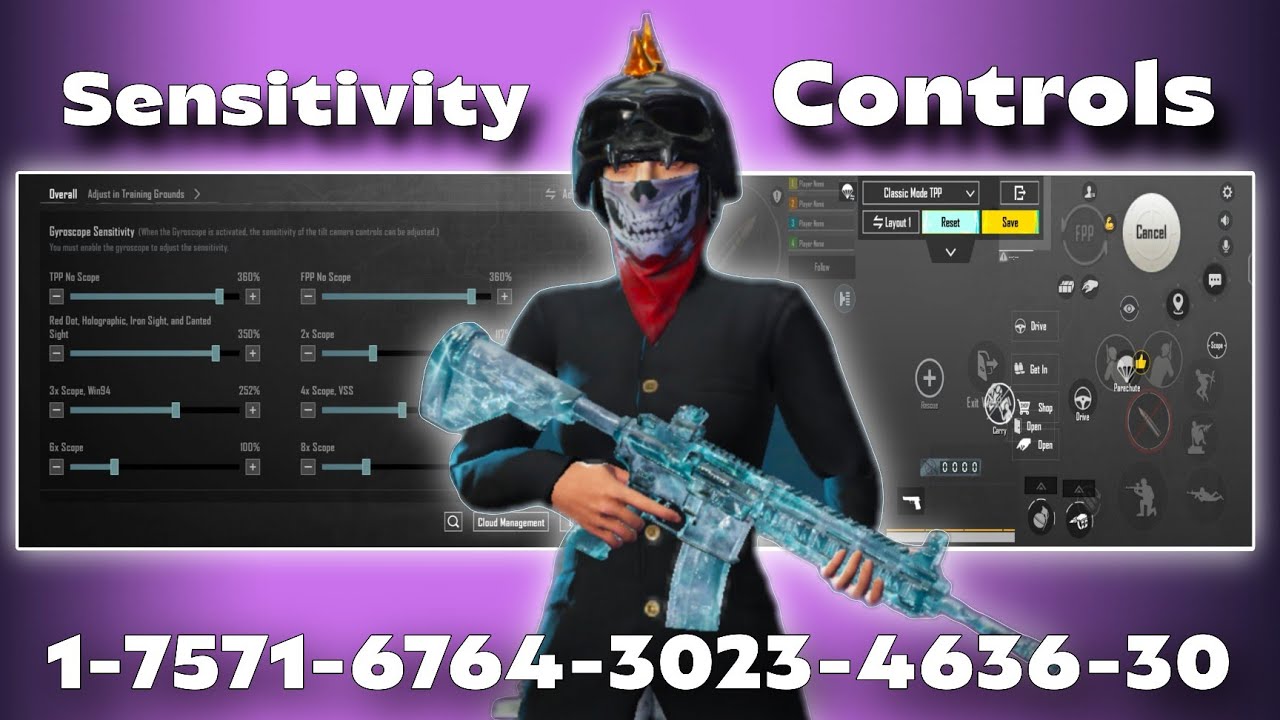 Best Android Sensitivity and Controls For Update 4.2 BGMI/PUBG Mobile 