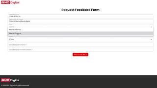 Request Feedback Demo