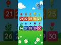 🌈 Counting Numbers Song (21–30) | Fun Numbers for Kids🎵