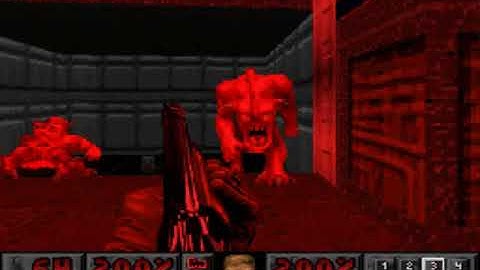 PSX Doom - Map07 - Computer Station