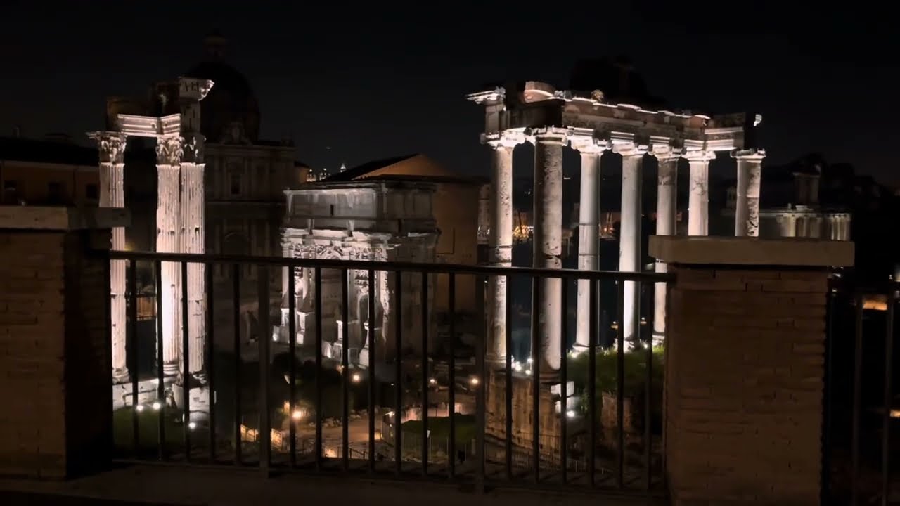 FORI IMPERIALI, Roma | Imperial Fora by night