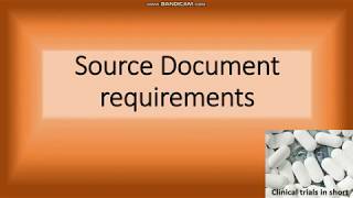 Tool for source documents improvement in clinical trials