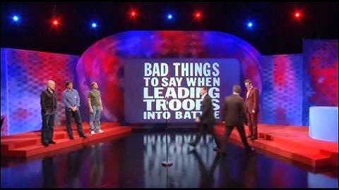 Mock The Week Series 3 episode 6 ll Bad Things To Say When Leading Troops Into Battle