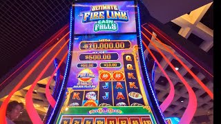 Ultimate Fire Link Cash Falls Olvera Street @ Horseshoe Indianapolis!!! FREE GAMES BONUS!!!
