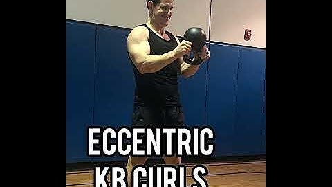 Eccentric Kettlebell Curls