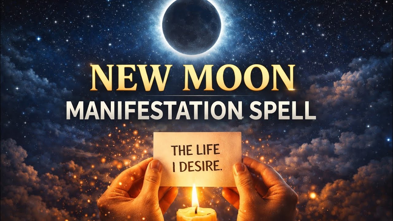 The New Moon Spell That Can Change Your Life | Powerful Manifestation ...