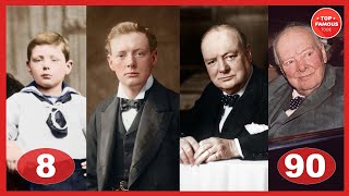 Winston Churchill Through The Years Transformation From 1 To 90 Years Old