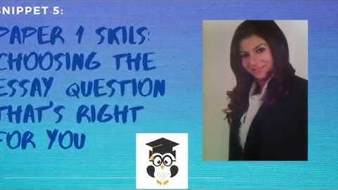 O Level English Paper 1 Skills: How to Choose the Right Essay Question