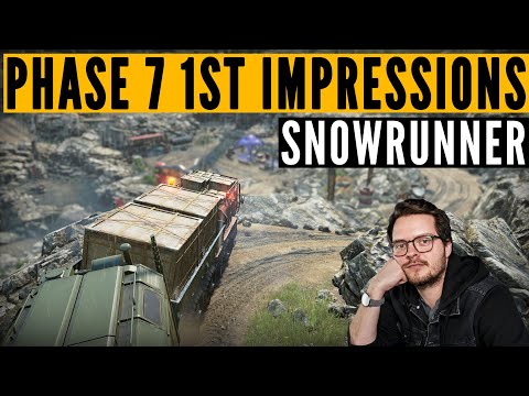 My FIRST impressions of SnowRunner Phase 7 \