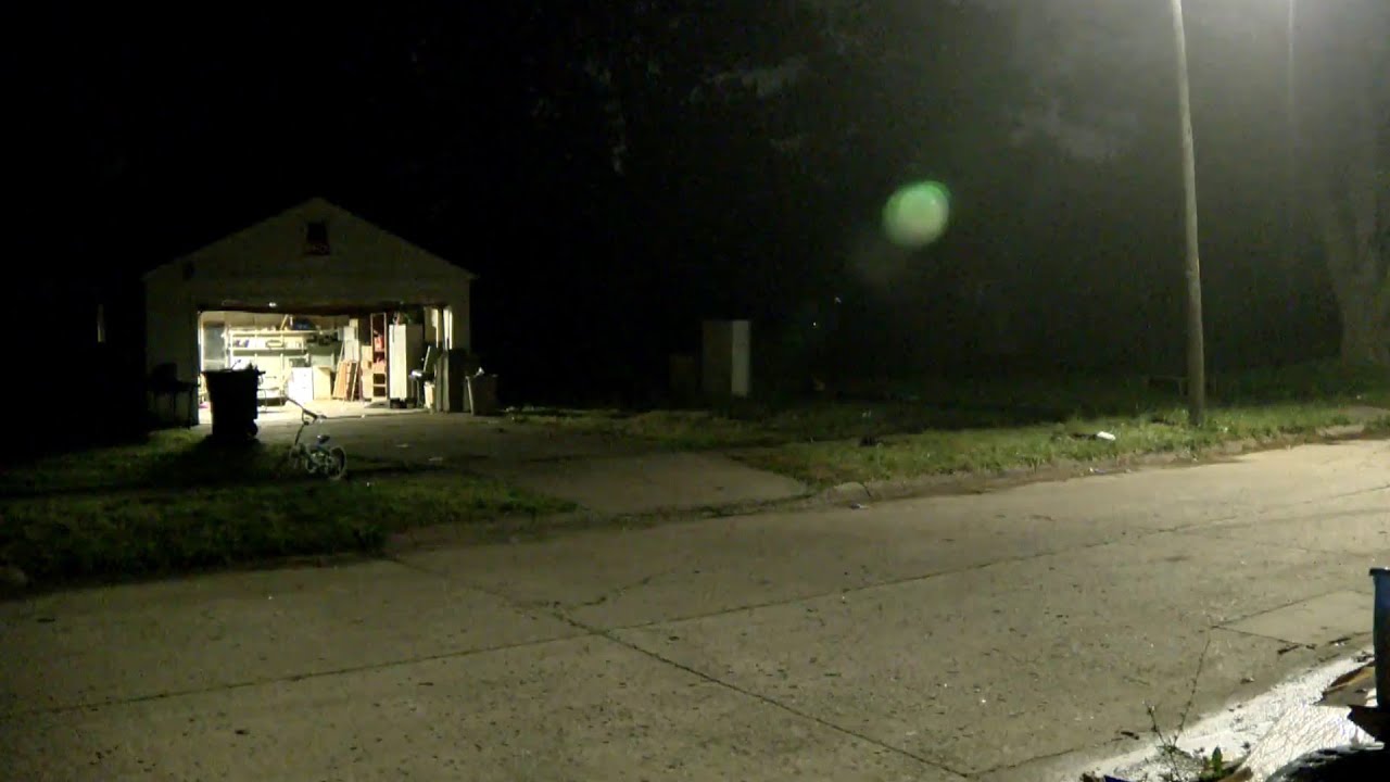 Scene video of drive-by shooting on Detroit's west side