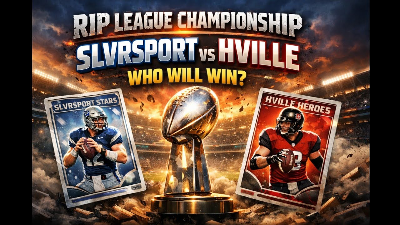 @SLVRSPORT ФЭНТЕЗИ-ЛИГА RIP ПРОТИВ HVILLECARDS, КТО ПОБЕДИТ? ФУТБОЛ В PHOENIX HOBBY BOX. Удачи! 👍