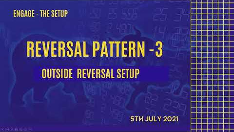 Engage- Reversal Pattern -3 Outside Reversal setup