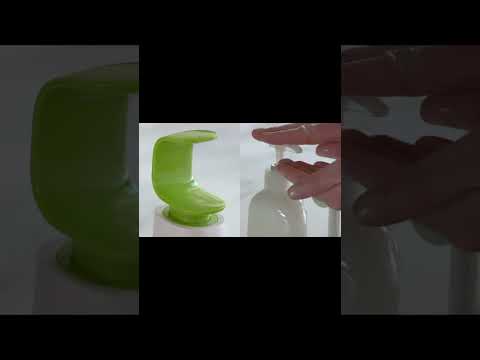 C Shape Opisthenar Press Type One Hand Operate Bathroom Dispenser Bottle Hand Washing