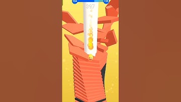 Stack Ball 3d level 194 #ytshorts #gaming #stackball3d #enough #viral #shorts