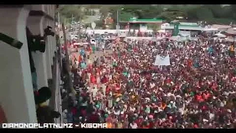 Diamondplatinumz afunika kwa nyoni la watu mwanza /Magufuli ampa kofia