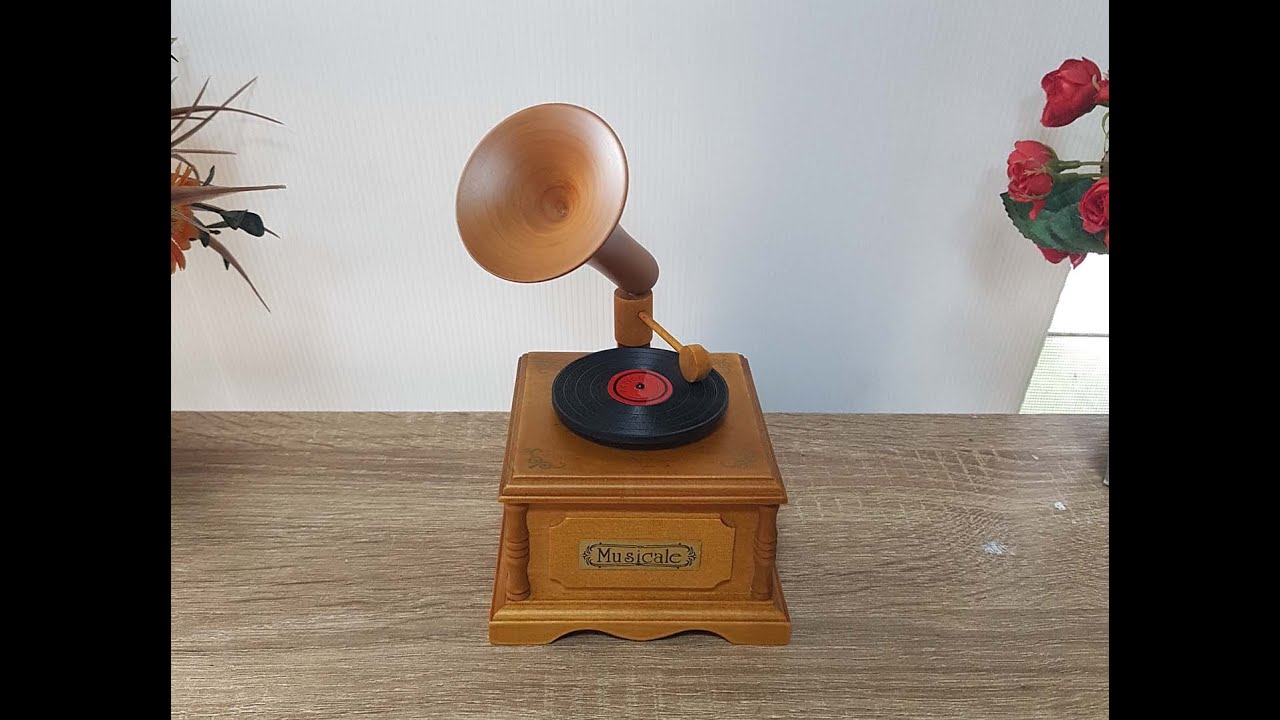 เพลง Music of the night Music Box เครื่องเล่นแผ่นเสียง YouTube