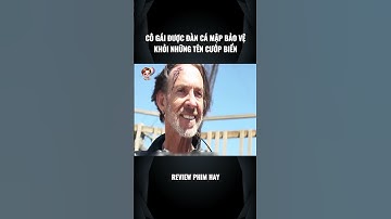 CÔ GÁI ĐƯỢC ĐÀN CÁ MẬP BẢO VỆ KHỎI NHỮNG TÊN CƯỚP BIỂN #shorts