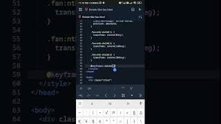 Rotate Like Fan Animation CSS - Part 6 || css css3 html5 mobile coding spckeditor w3school