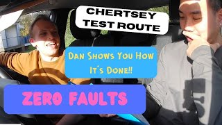 Dan Passes Mock Driving Test With ZERO Faults | Chertsey Test Route