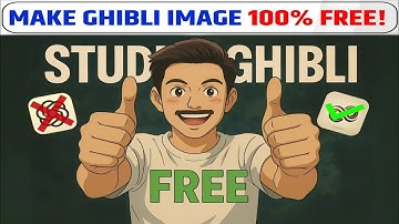 1 Click = Unlimited Studio Ghibli Images! (FREE AI Tool) 🤯🔥| The Lovenesh