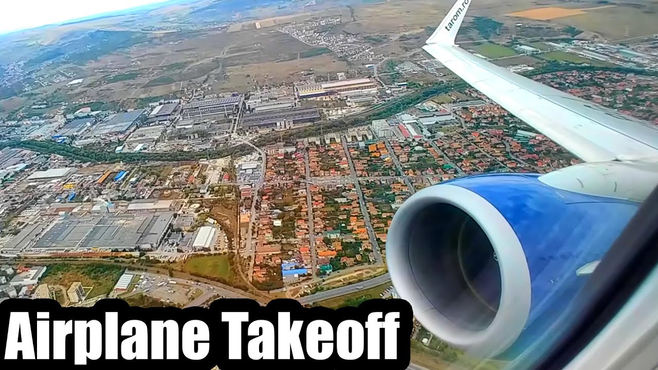 Airplane Takeoff, Cluj-Napoca ► Antalya (Tarom)
