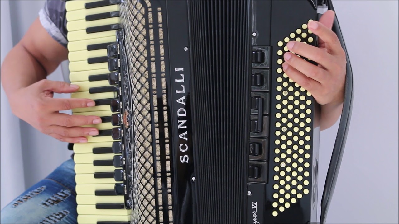 Vídeo Aula Acordeon - No Ronco do Bugio.