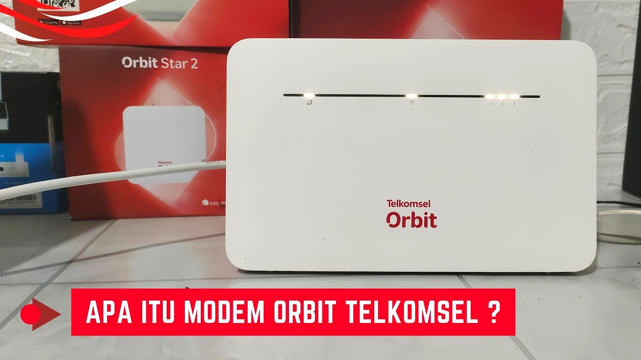 Apa Itu Modem Orbit Telkomsel ? - YouTube